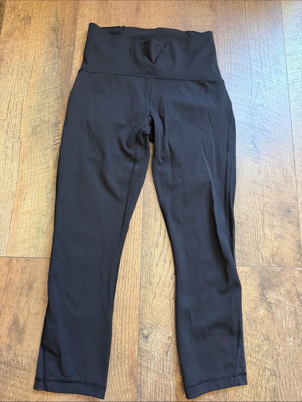 lululemon athletica Black High-Rise Crop Leggings